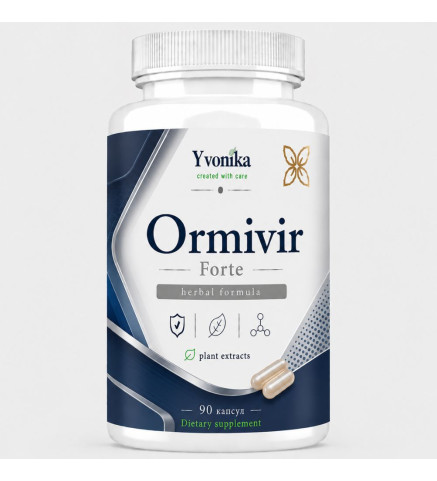 Ормівір Форте для зору, очей, 90 капс. - Yvonika Ормівір Форте для зору, очей, 90 капс. - Yvonika